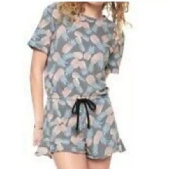 NWOT Juicy Couture pineapple 🍍 romper XS - Picture 1 of 3